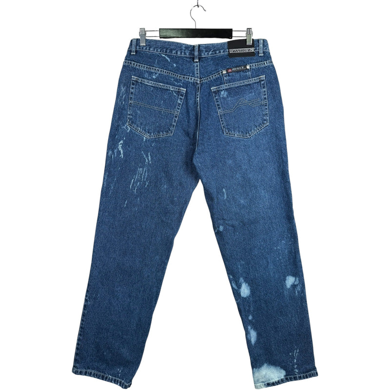 Vintage Avirex Straight Leg Denim Jeans 36