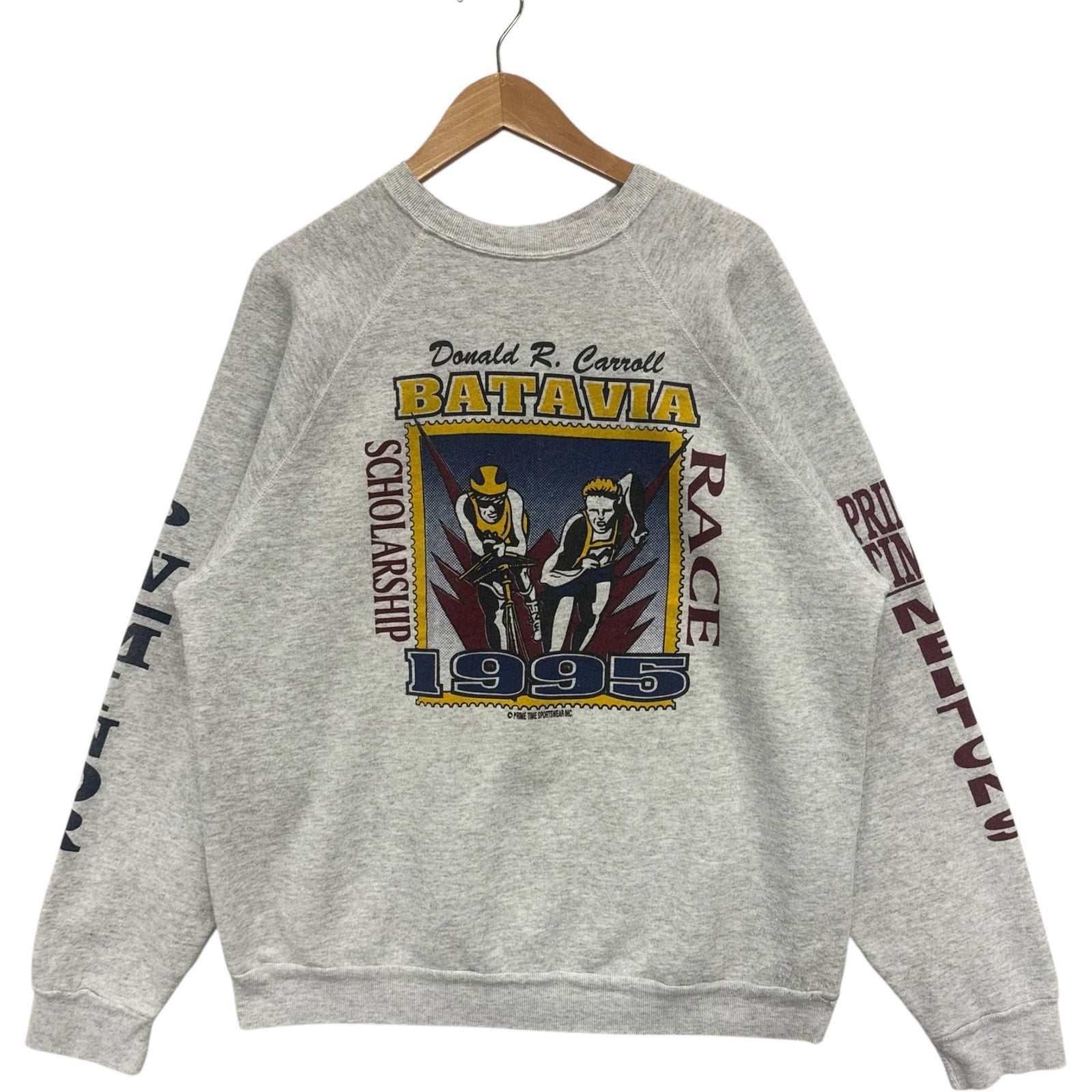 Vintage Batavia Scholarship Race Crewneck 1995