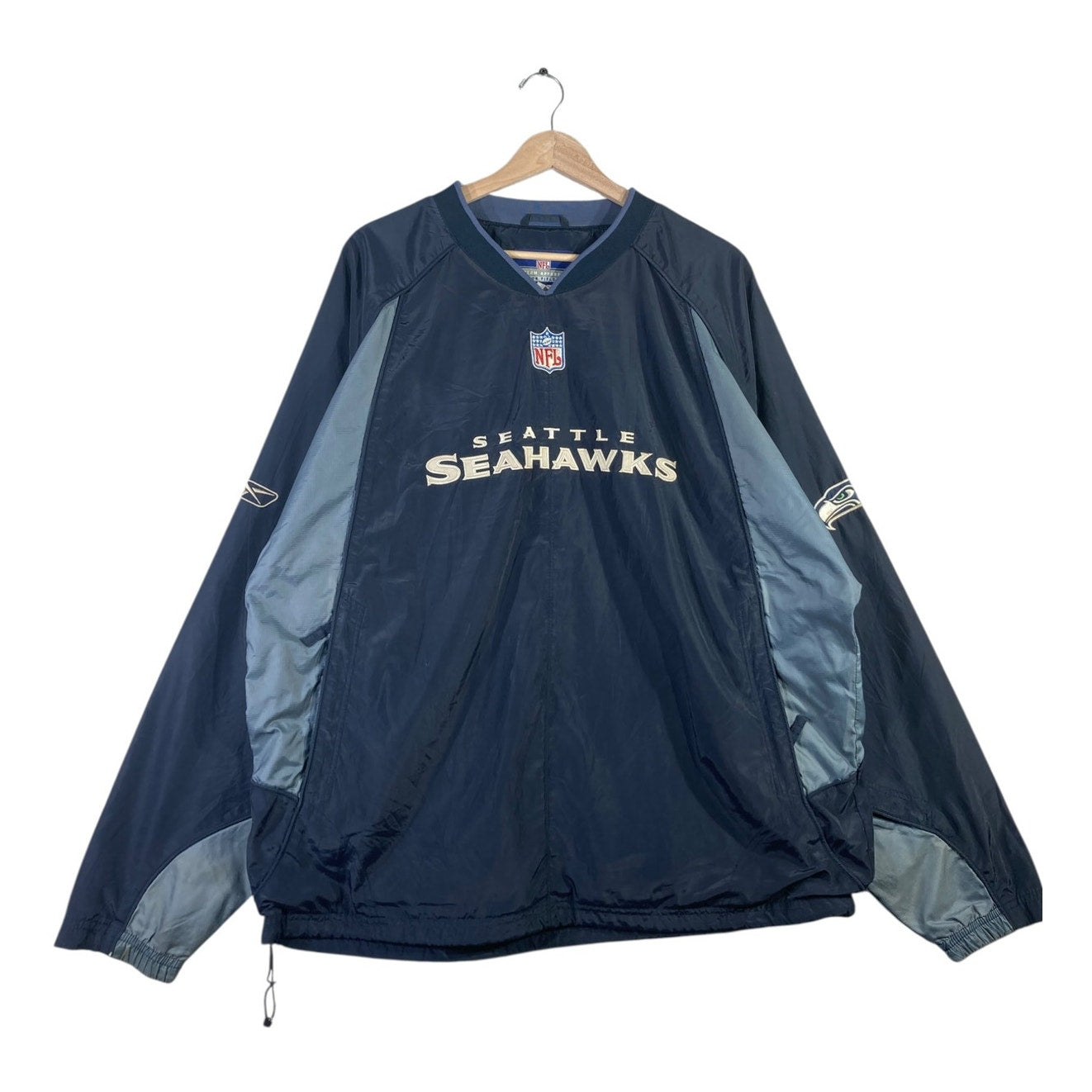 Vintage Reebok NFL Pullover Windbreaker Jacket