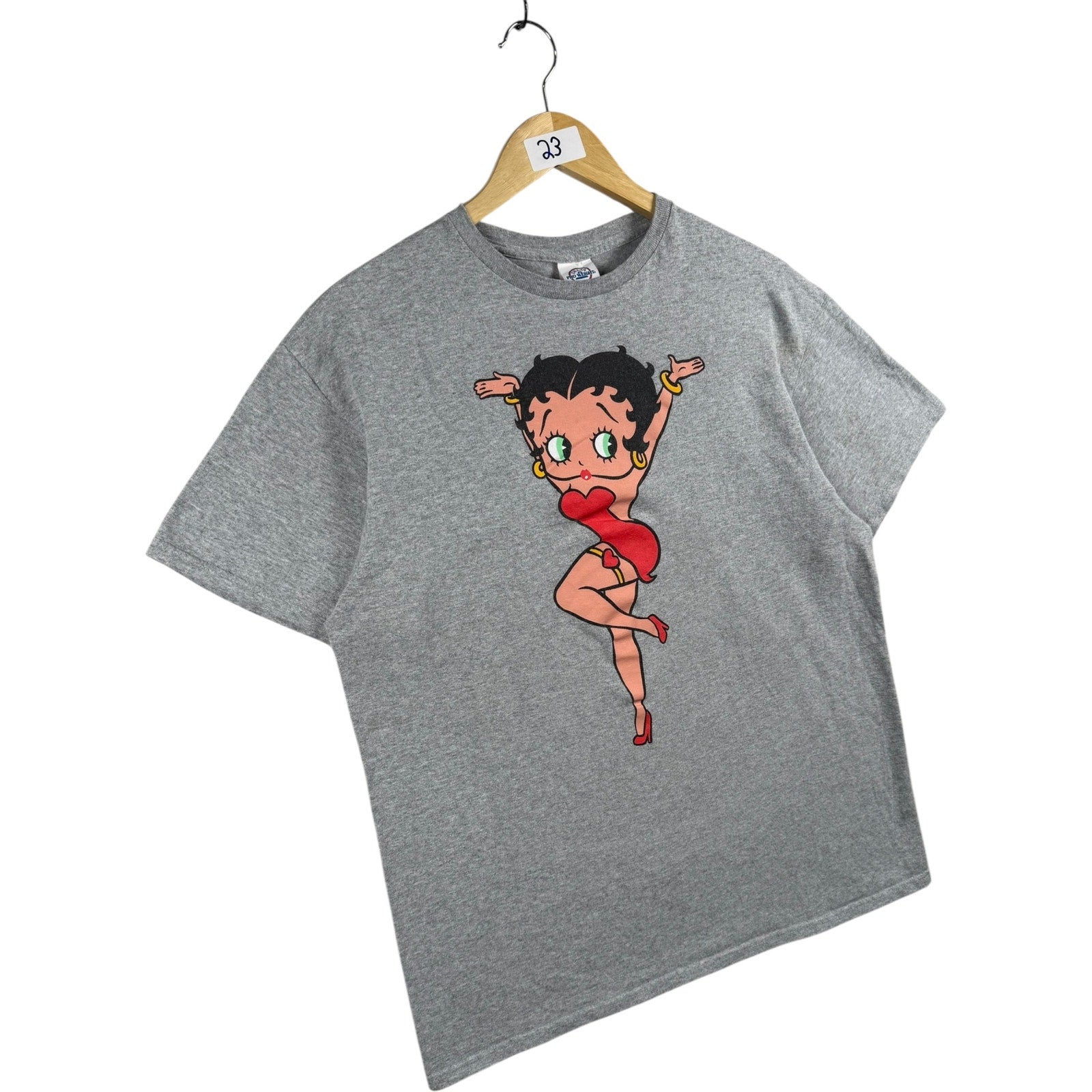 Vintage Betty Boop Cartoon Graphic T-Shirt