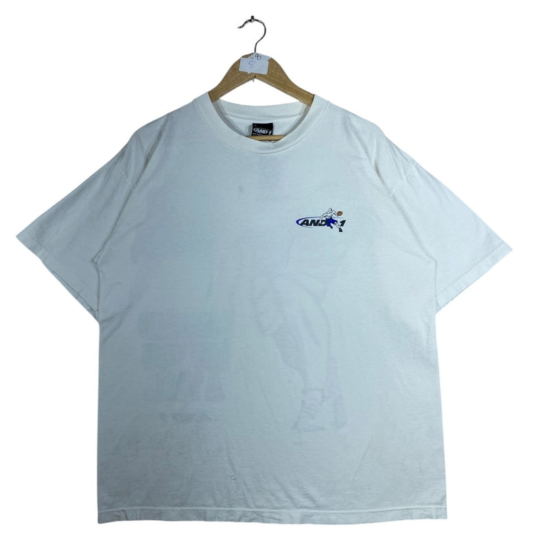 Vintage And1 Basketball Graphic Print T-Shirt