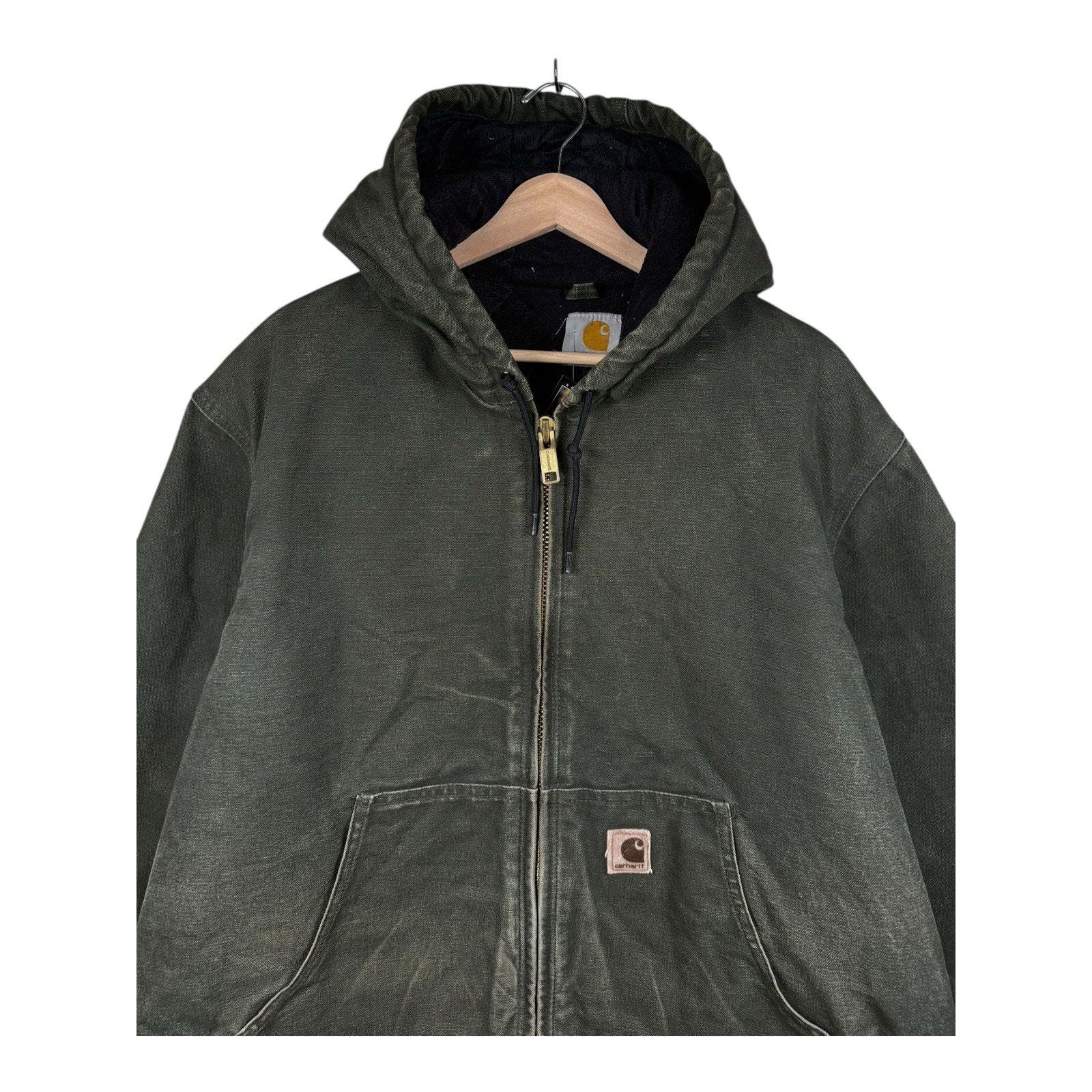 Vintage Carhartt Insulated Full Zip Hoodie