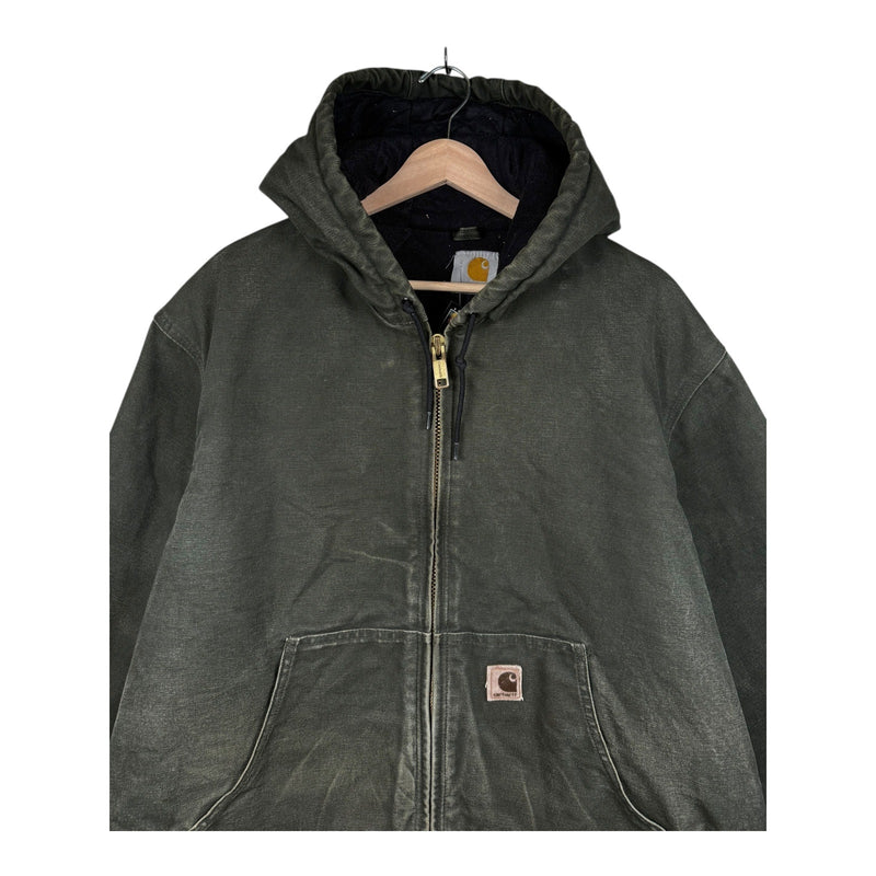 Vintage Carhartt Insulated Full Zip Hoodie