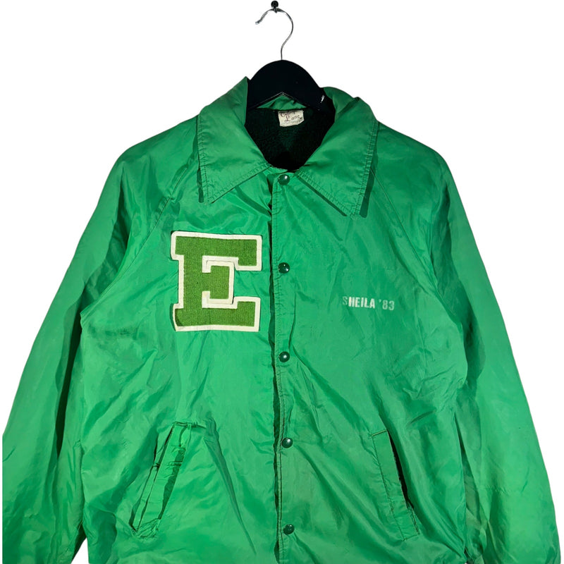 Vintage Edgewood College Drill Team Bomber Jacket