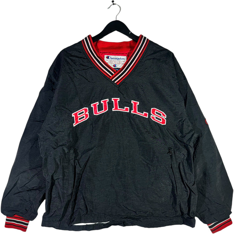 Vintage Champion Chicago Bulls NBA Pullover Windbreaker