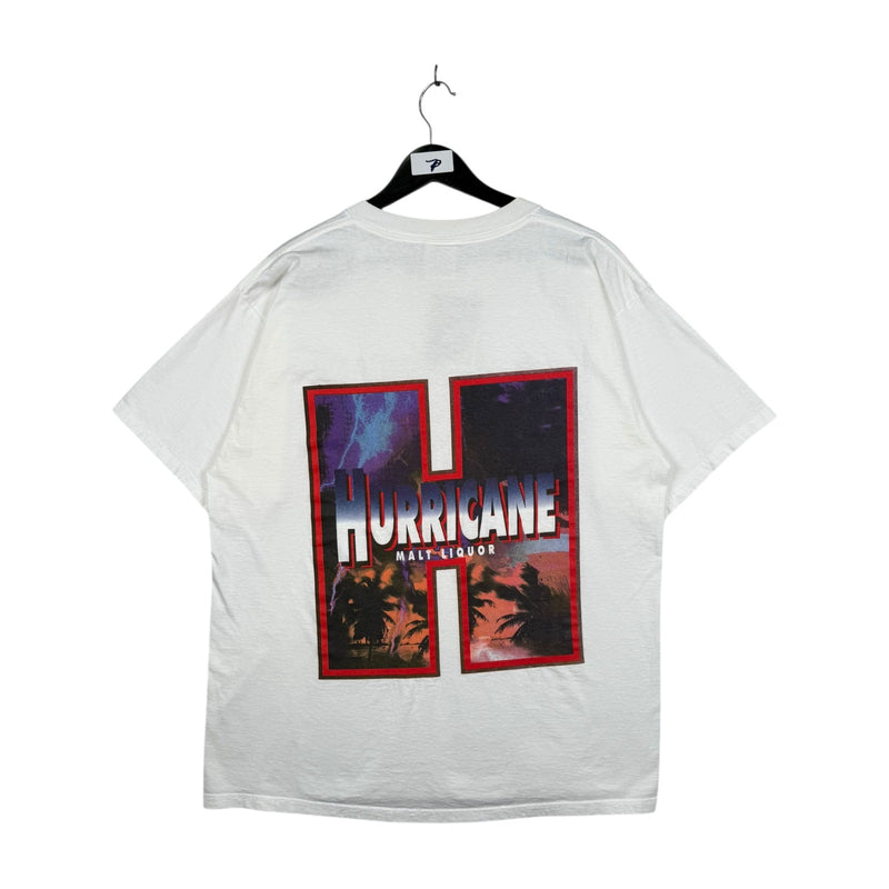 Vintage Hurricane Malt Liquor Promo T-Shirt