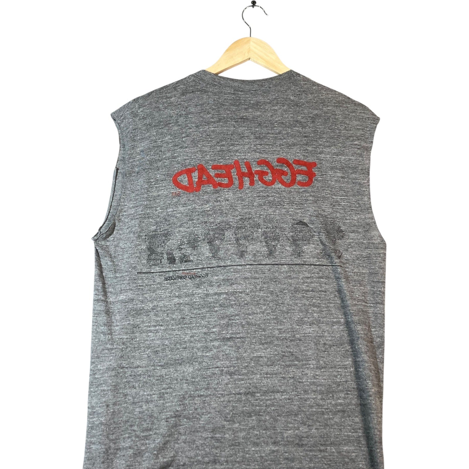 Vintage Egghead Muscle Sleeves Tank Top