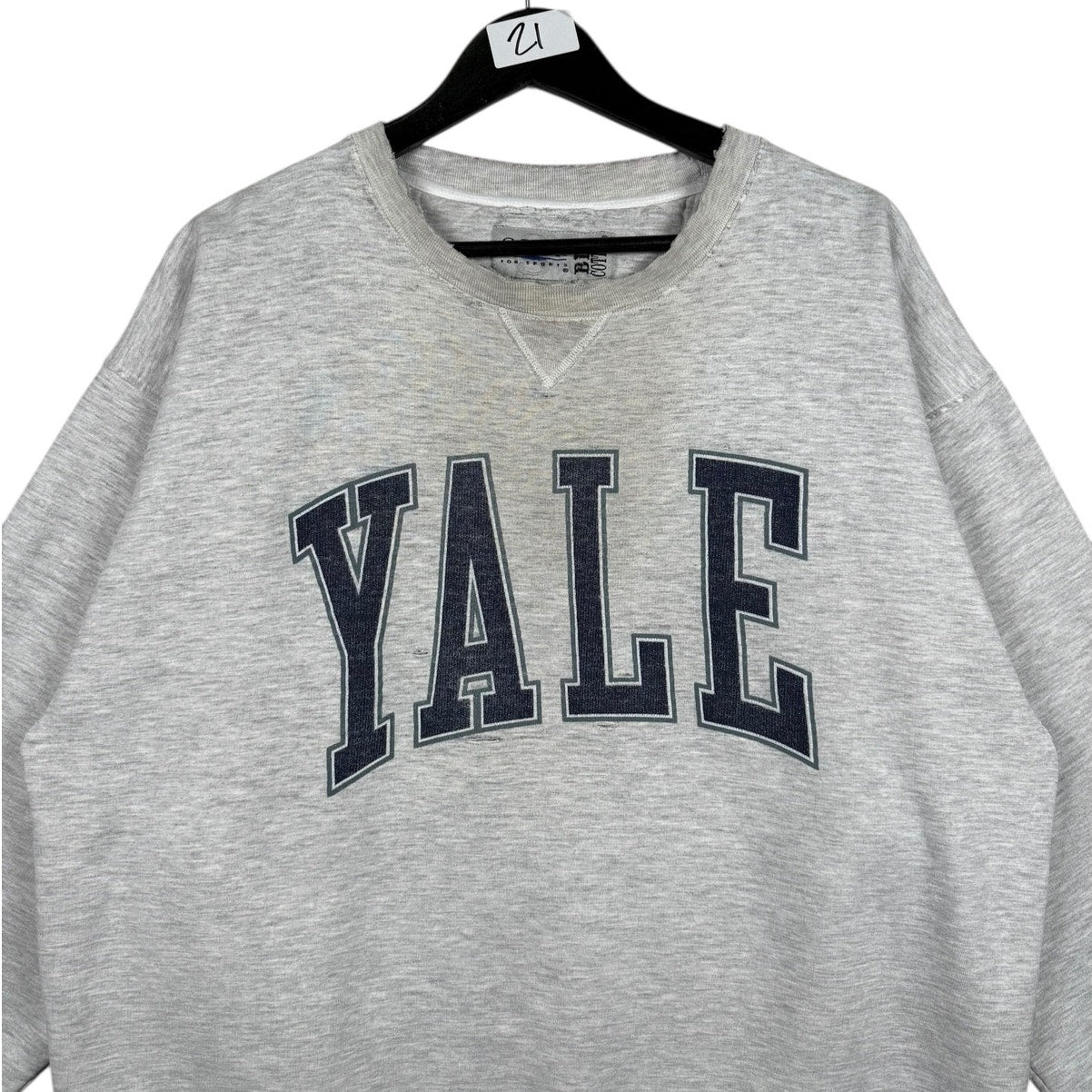 Vintage Yale University Distressed Crewneck