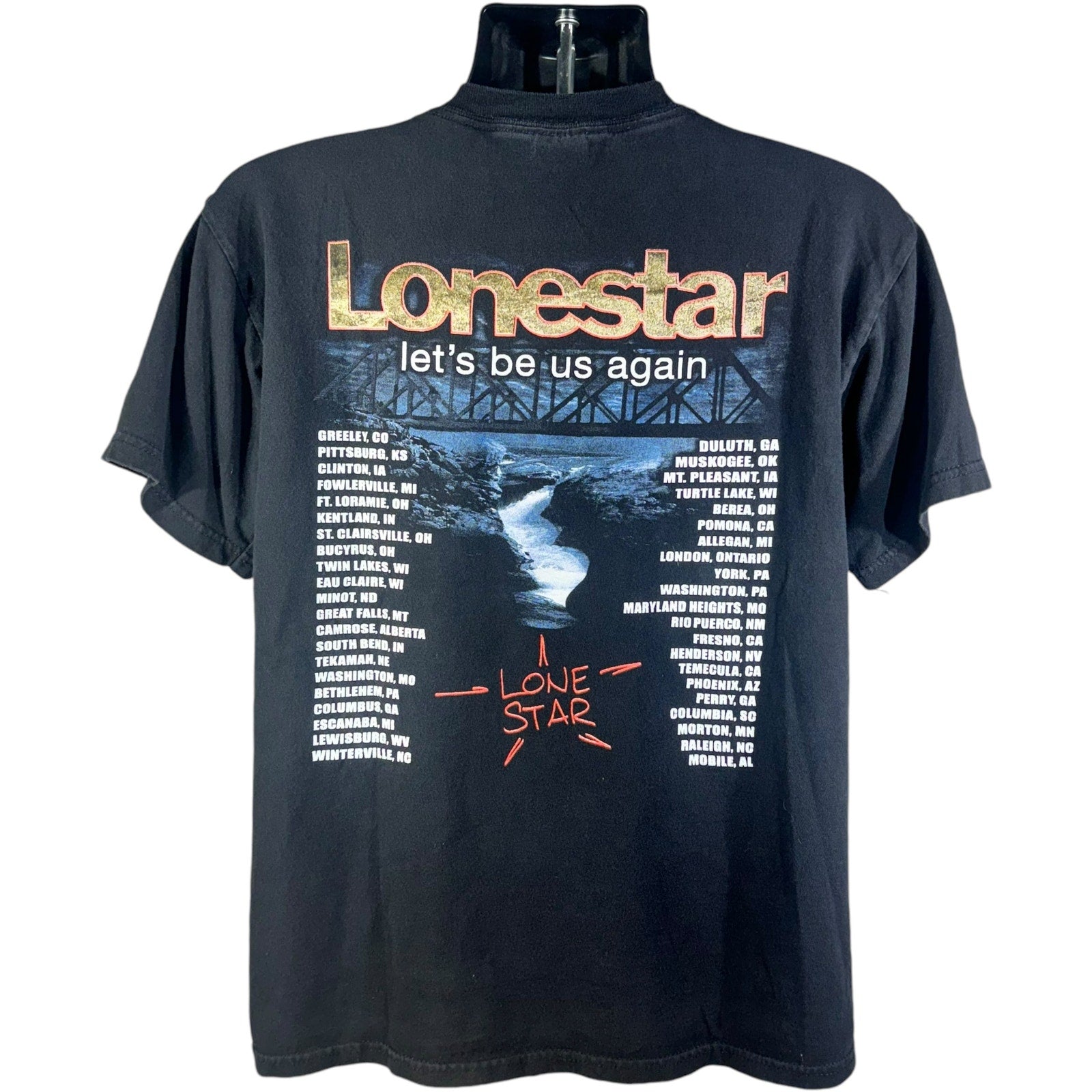 Vintage Lonestar "Let's Be Us Again" Tour Tee