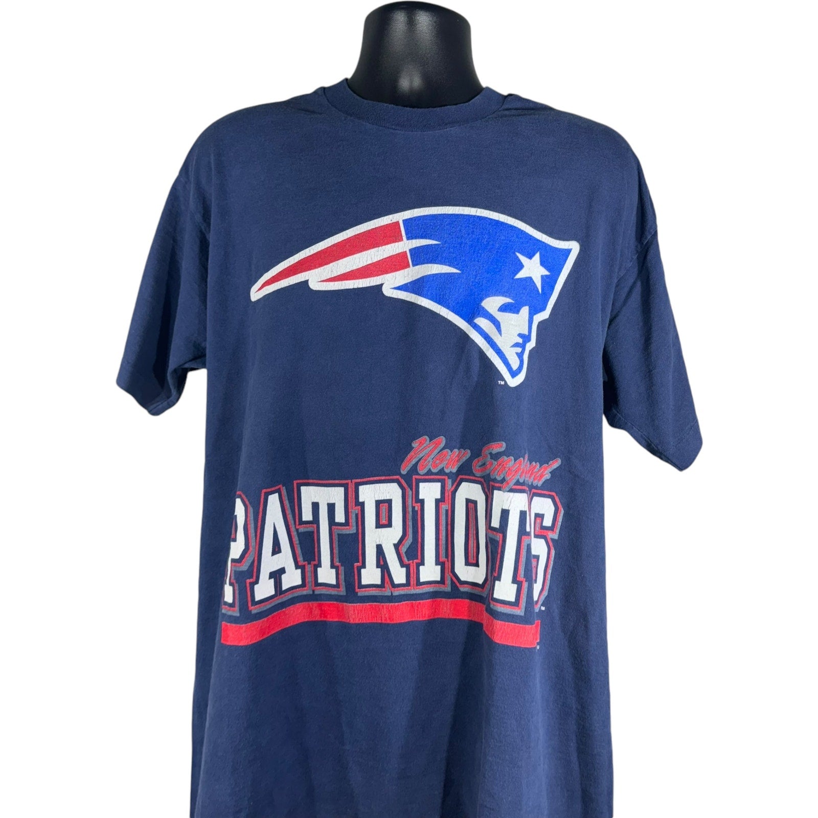 Vintage New England Patriots Big Logo Tee