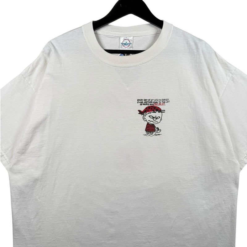 Vintage Funny Attitude Cartoon Graphic T-Shirt