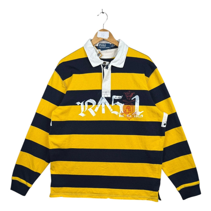 Vintage Polo Ralph Lauren Striped Long Sleeve Rugby Shirt