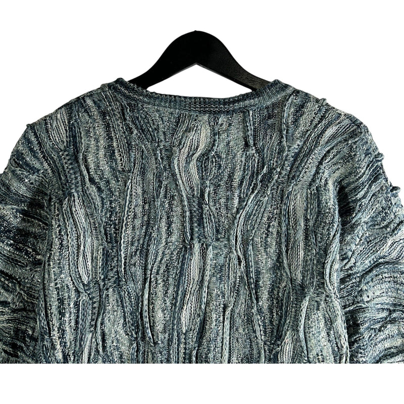 Vintage Knitpia 3D Knit Textured Sweater