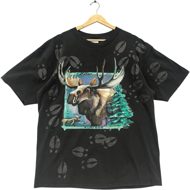 Vintage Moose AOP Nature Tee 90s