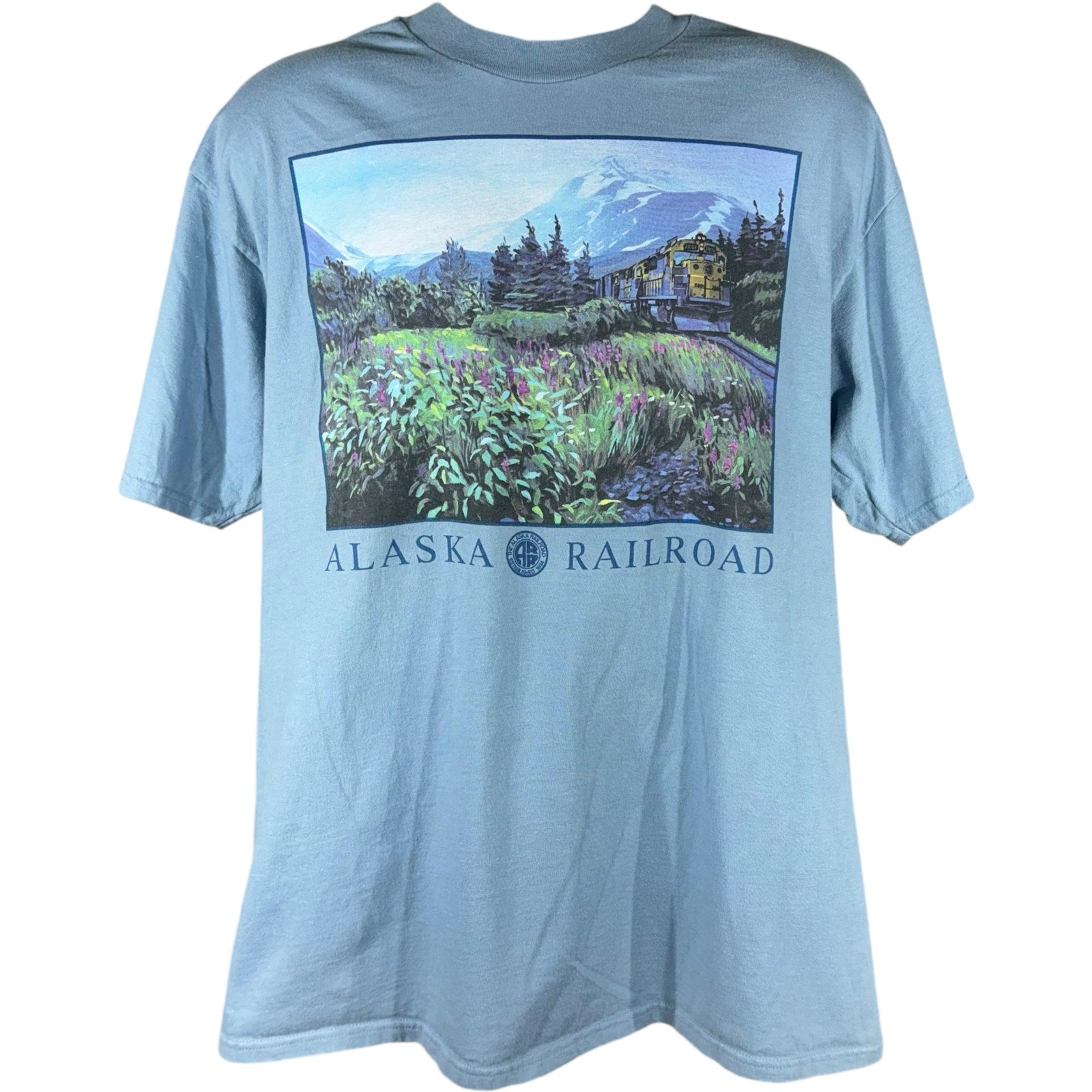 Vintage Alaska Railroad Tee