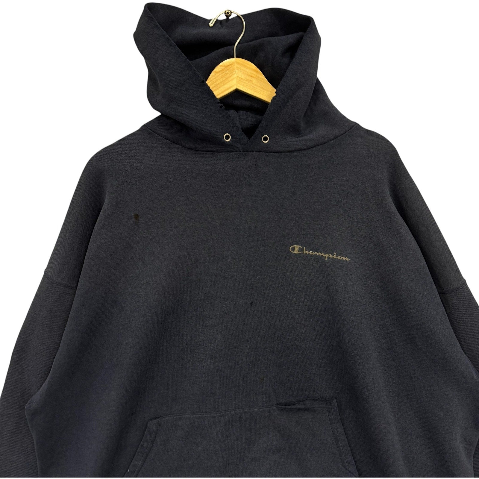 Vintage Champion Mini Spellout Hoodie