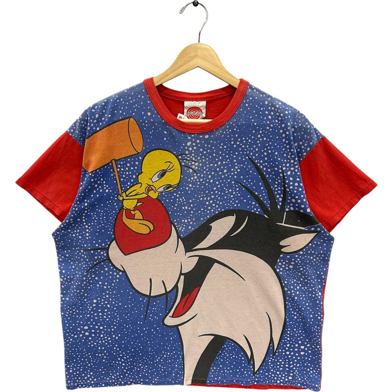 Vintage That's All Folks Looney Tunes AOP Tee