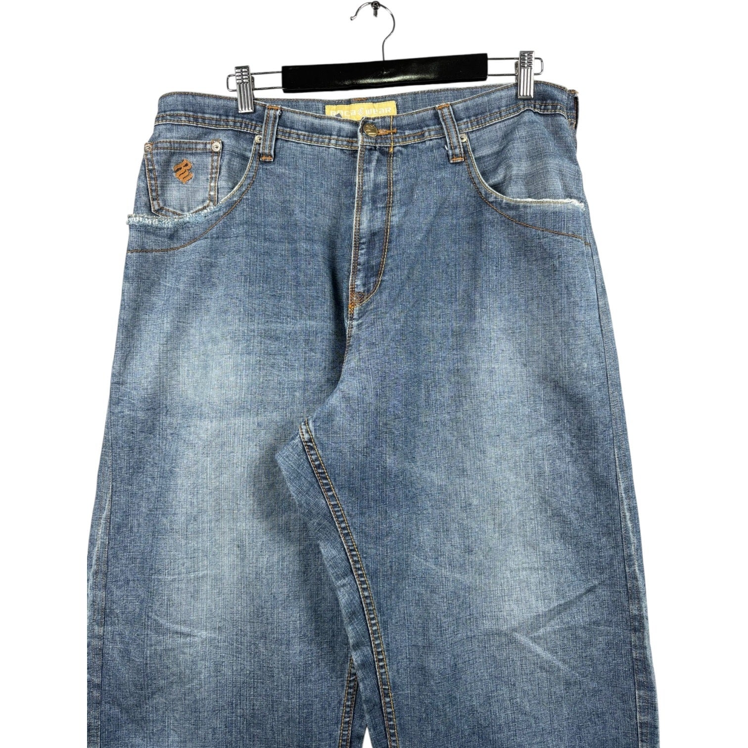 Vintage Roca Wear Wide Leg Denim Jeans 36x32