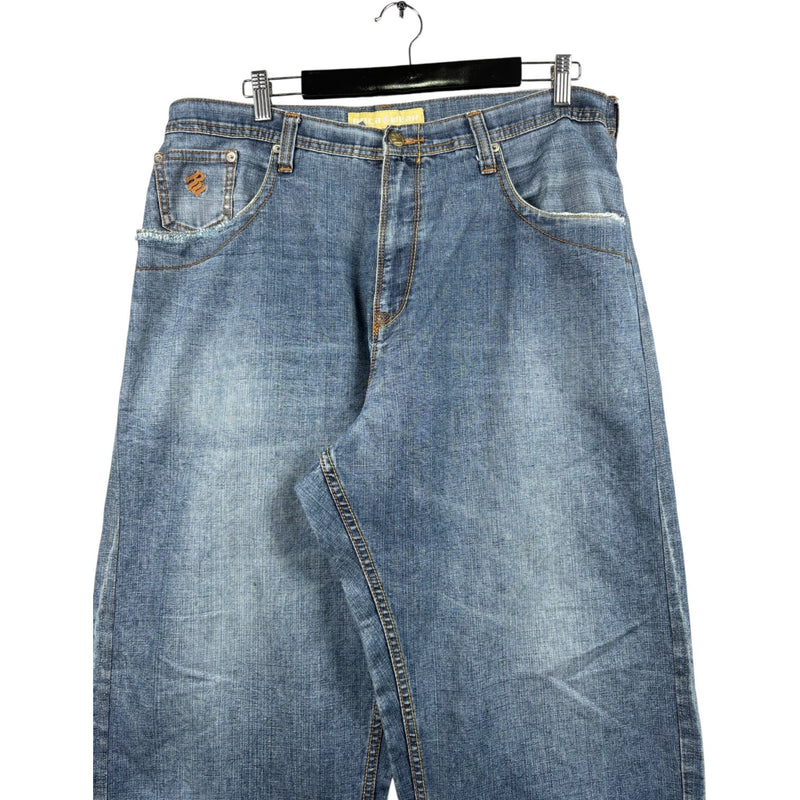 Vintage Roca Wear Wide Leg Denim Jeans 36x32