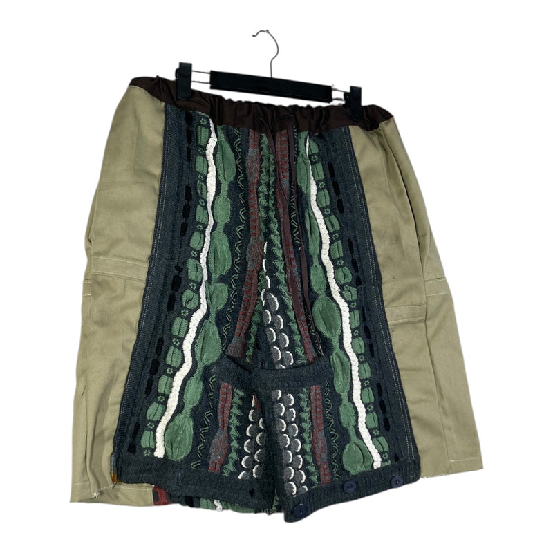 Vintage Cut & Sew Coogi Style Patchwork Shorts 30