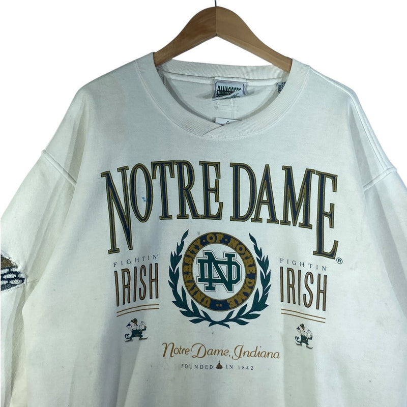 Vintage Notre Dame Fighting Irish NCAA Graphic Crewneck