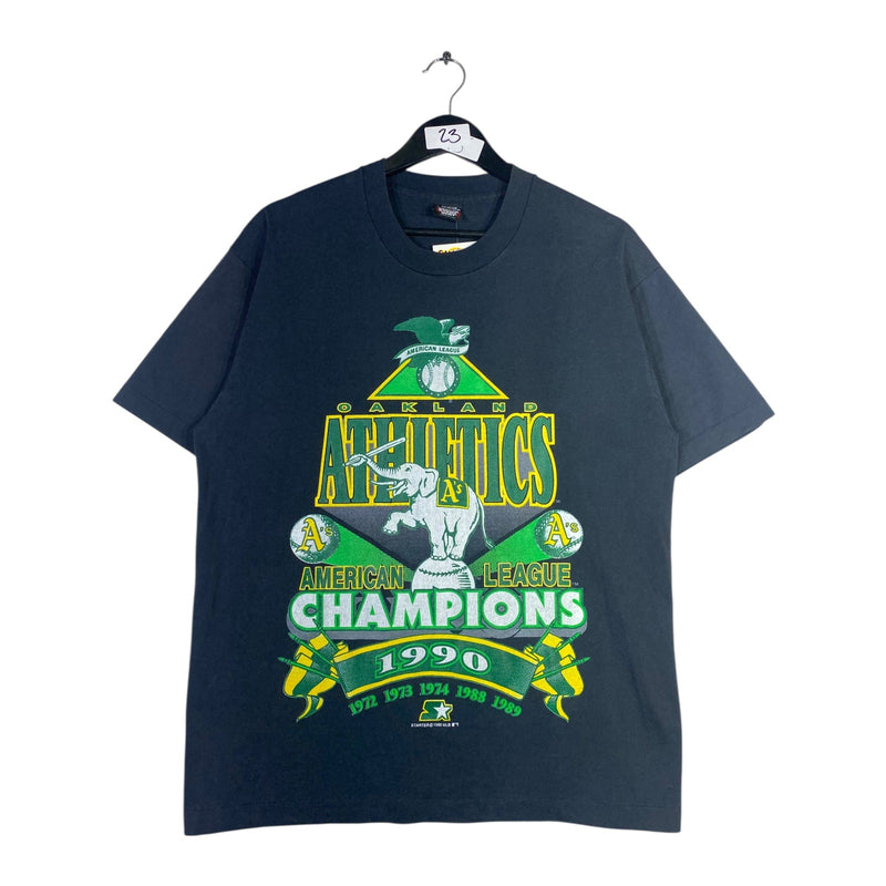 Vintage Oakland Athletics 1990 Champions MLB T-Shirt