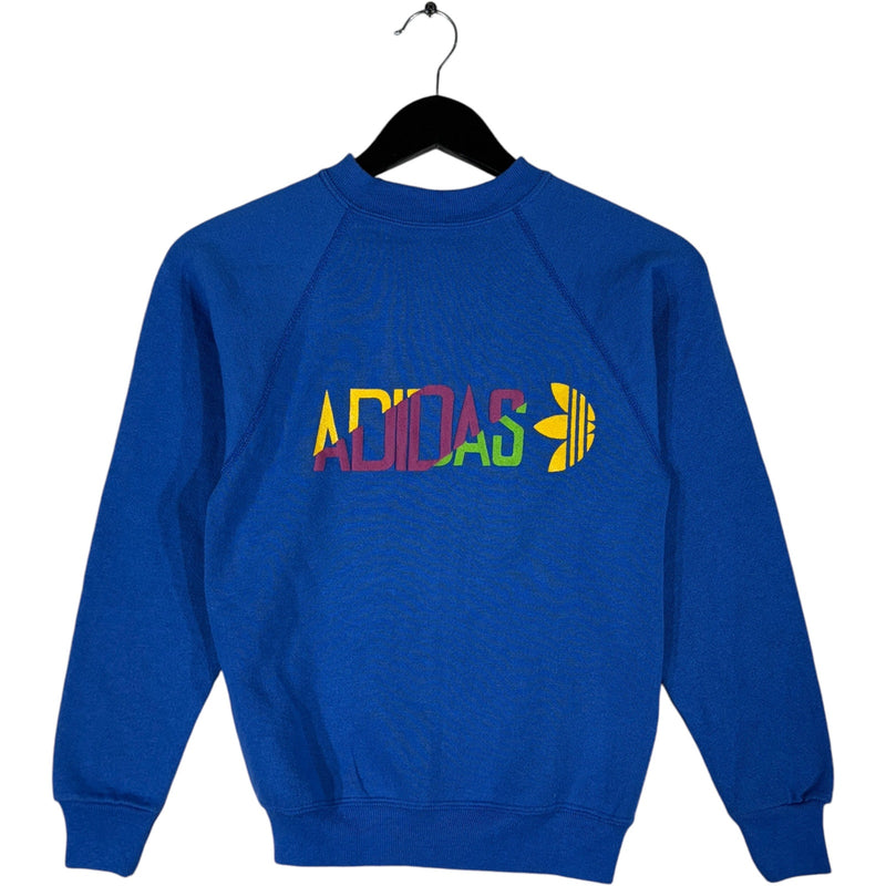 Vintage Youth Adidas Spell Out Crewneck