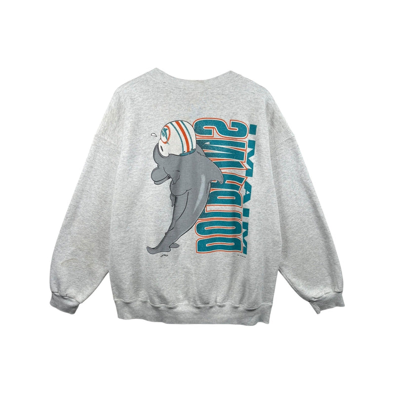 Vintage Miami Dolphins Graphic NFL Crewneck