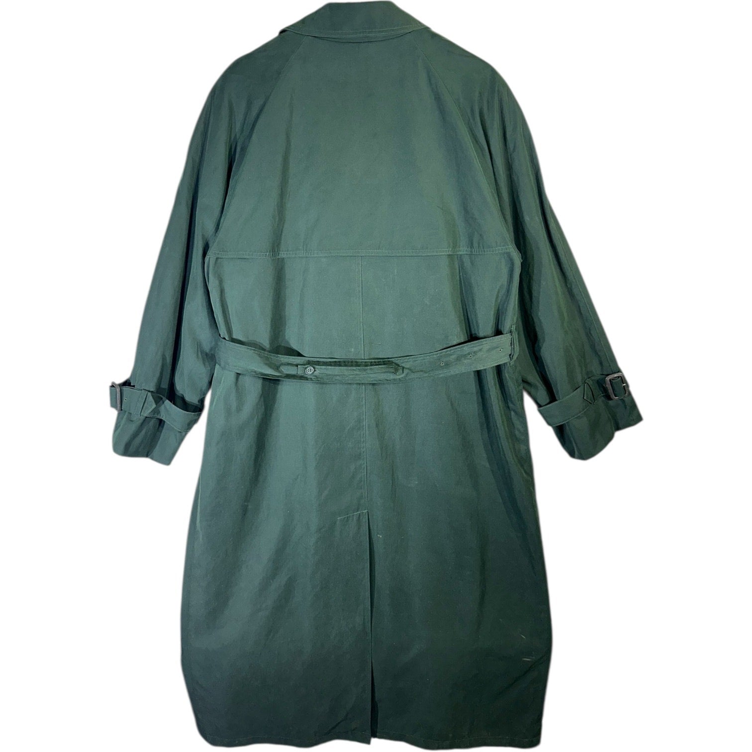 Vintage Women's Burberry's Wool Belted Trench Coat