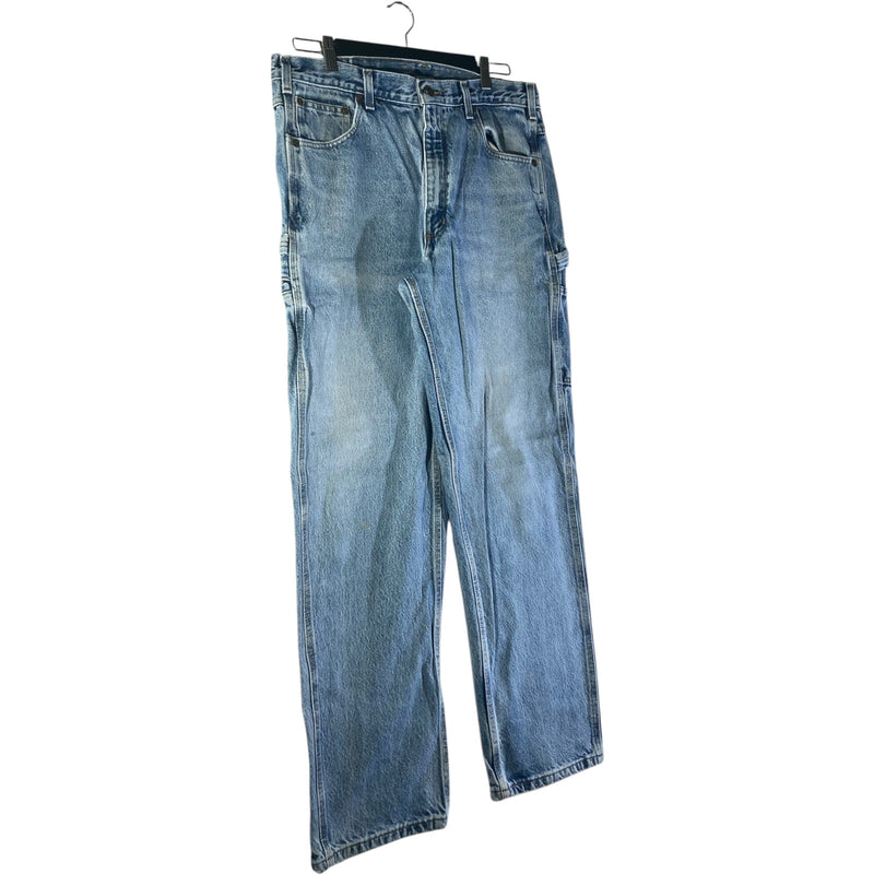 Vintage Carhartt Relaxed Carpenter Denim Jeans 36x32