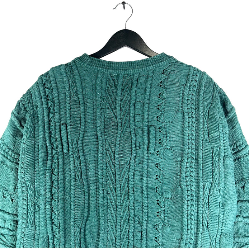 Vintage Tosani 3D Cable Knit Sweater