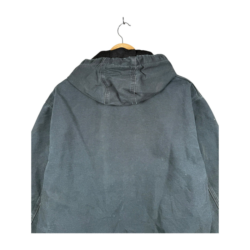 Vintage Carhartt Thermal Lined Full Zip Hoodie