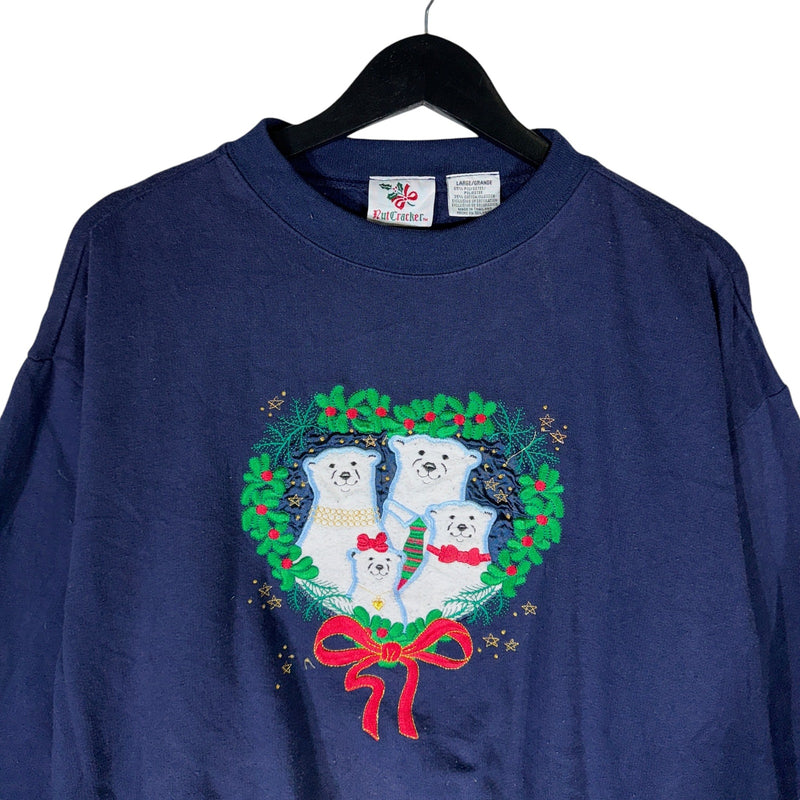 Vintage Polar Bear Christmas Crewneck