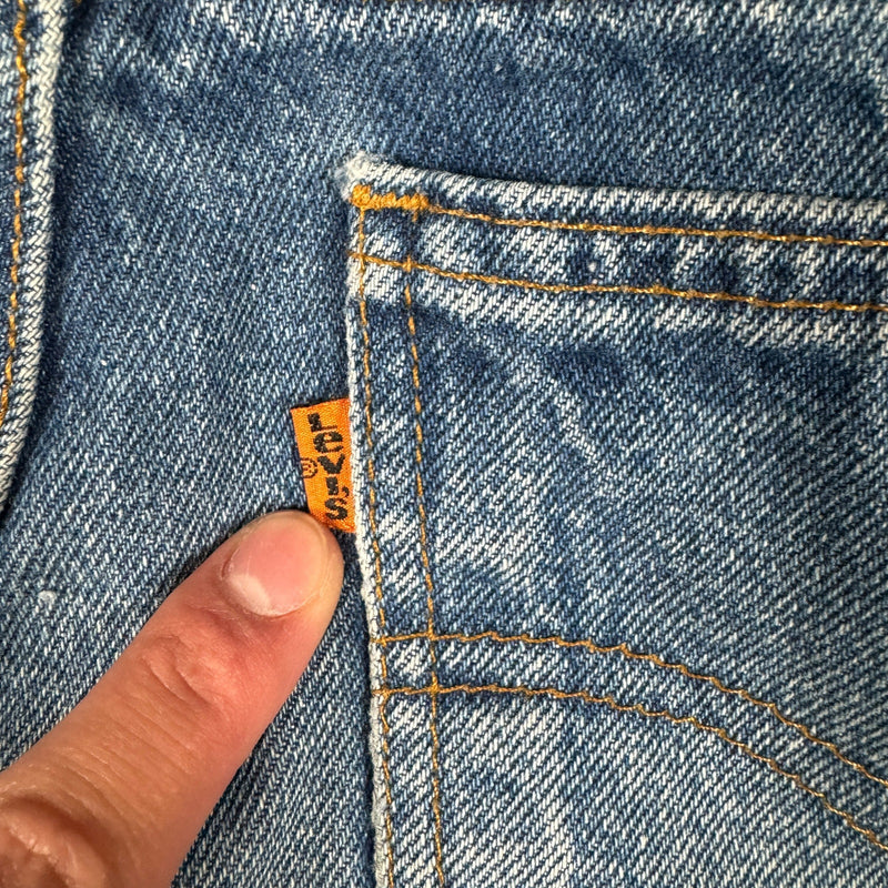 Vintage Levi's 509 Orange Tab Jeans