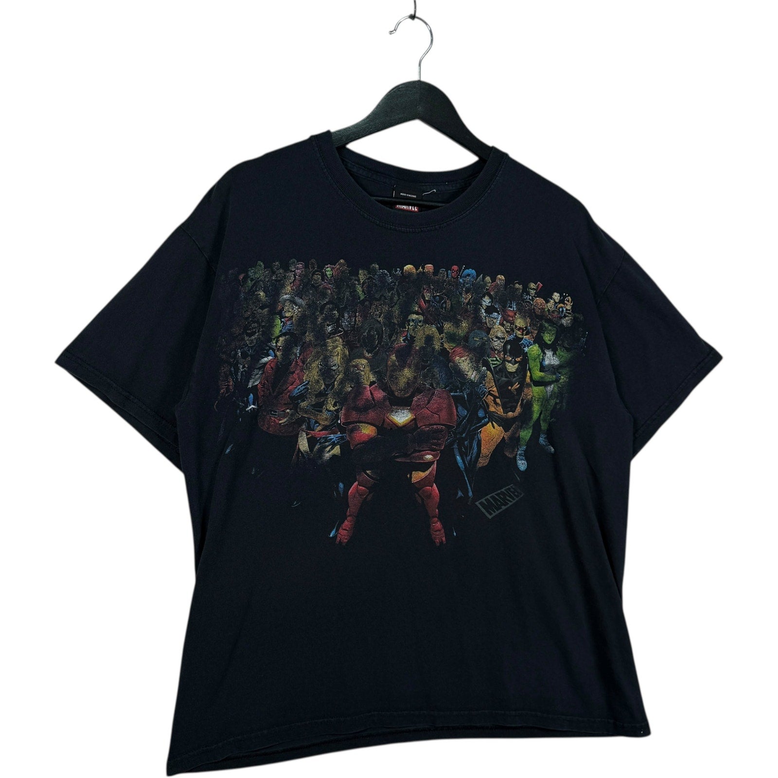Vintage Villans & Superheros Marvel Tee