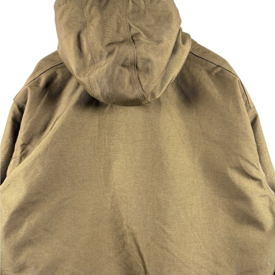 Vintage Carhartt Quilted Hooded Full Zip Workwear Jacket