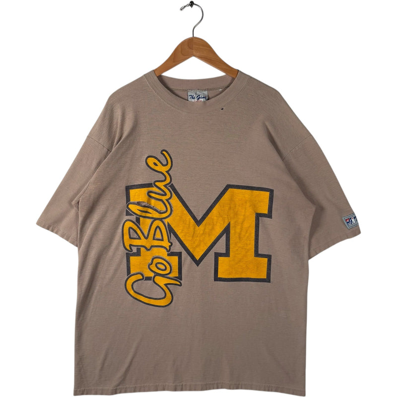 Vintage University of Michigan "Go Blue" Large Logo Tee