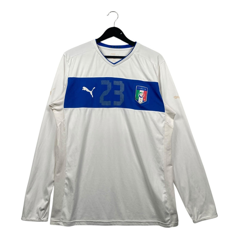 Vintage Italy Puma #23 Long Sleeve Soccer Jersey