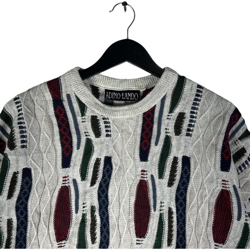 Vintage Adino Lando 3D Knit Sweater