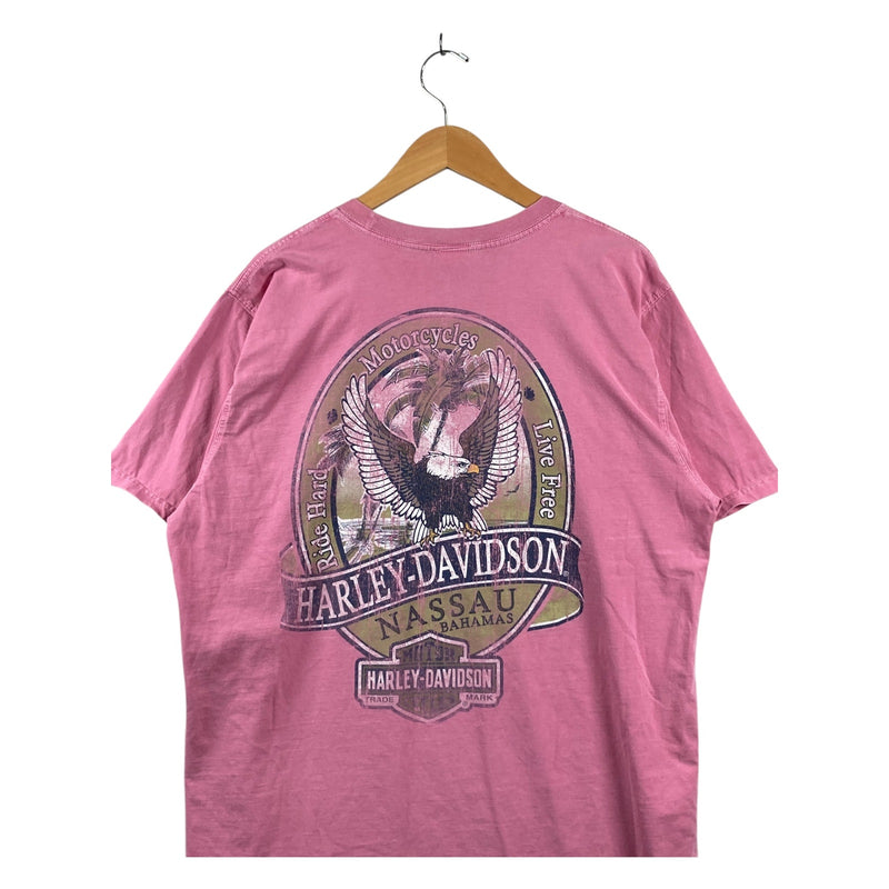 Vintage Harley Davidson Nassau Bahamas T-Shirt