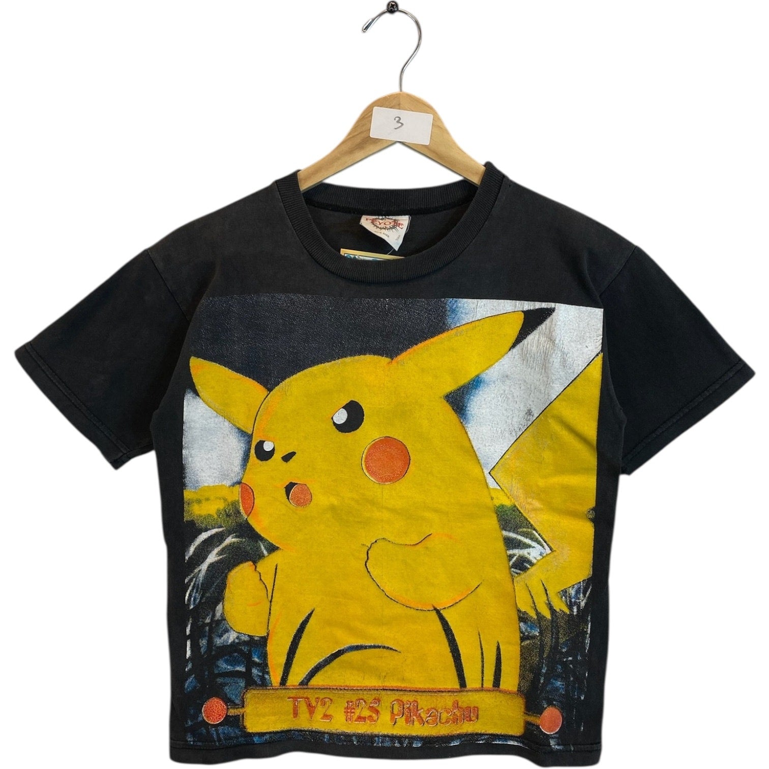 Vintage Pokemon Pikachu Snorlax T-Shirt