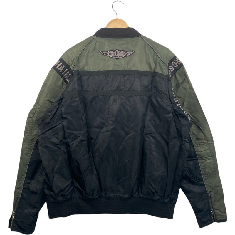 Vintage Harley Davidson Bomber Jacket