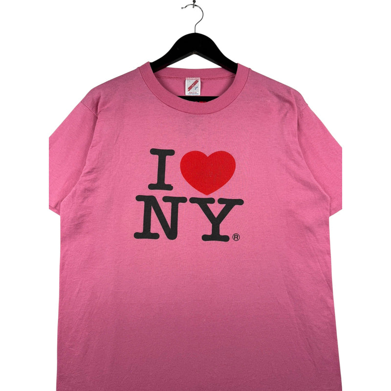 Vintage Jerzees I Love NY Crewneck T-Shirt