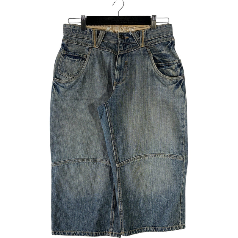 Vintage ALCW Wide Leg Denim Shorts 30