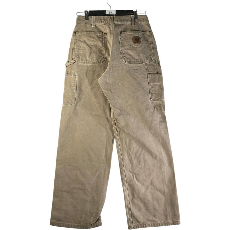 Vintage Carhartt Loose Straight Washed Duck Work Pants 32