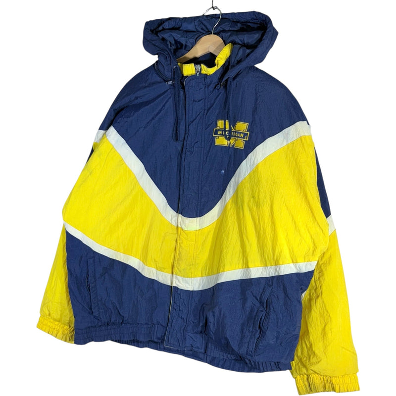 Vintage Apex One University of Michigan Puffer Jacket