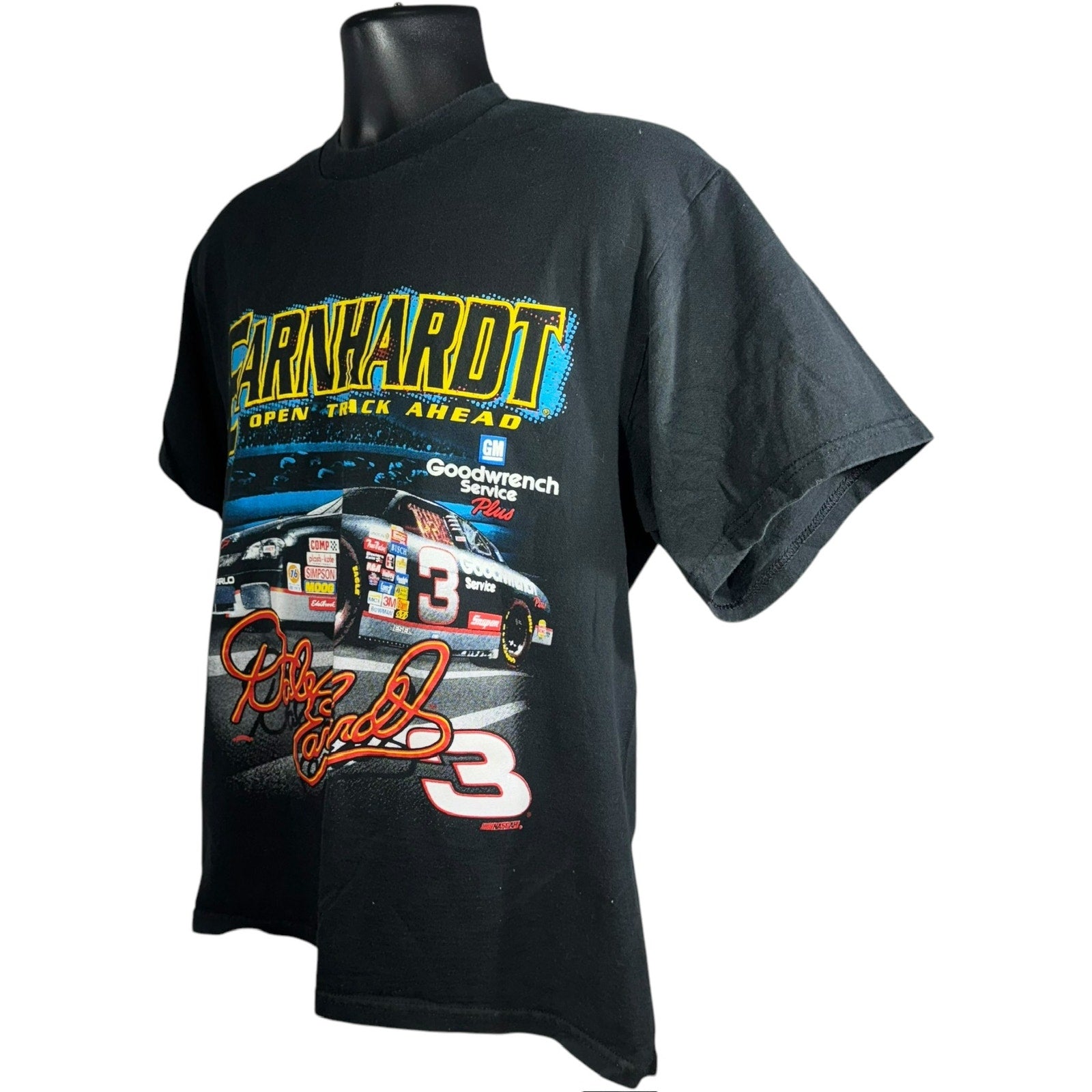 Vintage NASCAR Dale Earnhardt "Open Track Ahead" Racing Tee