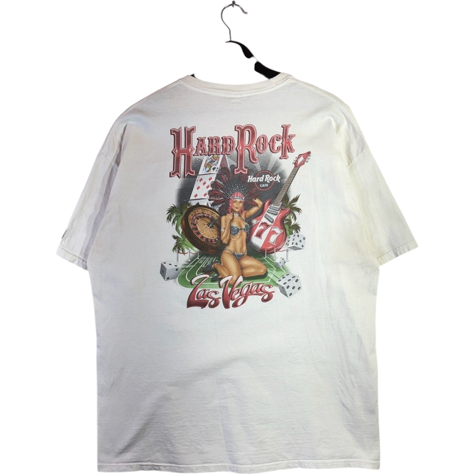 Vintage Hard Rock Cafe Showgirl Graphic T-Shirt