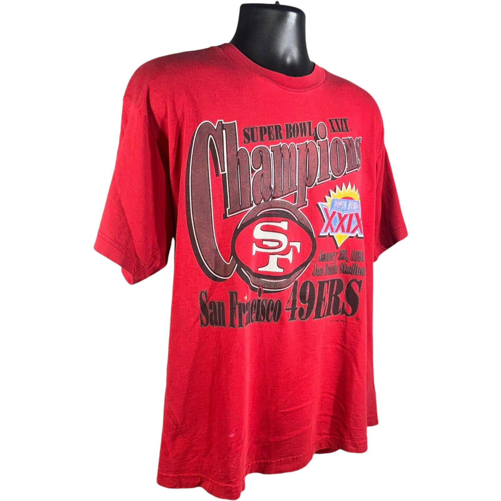 Vintage San Francisco 49ers Super Bowl XXIX Champions Tee