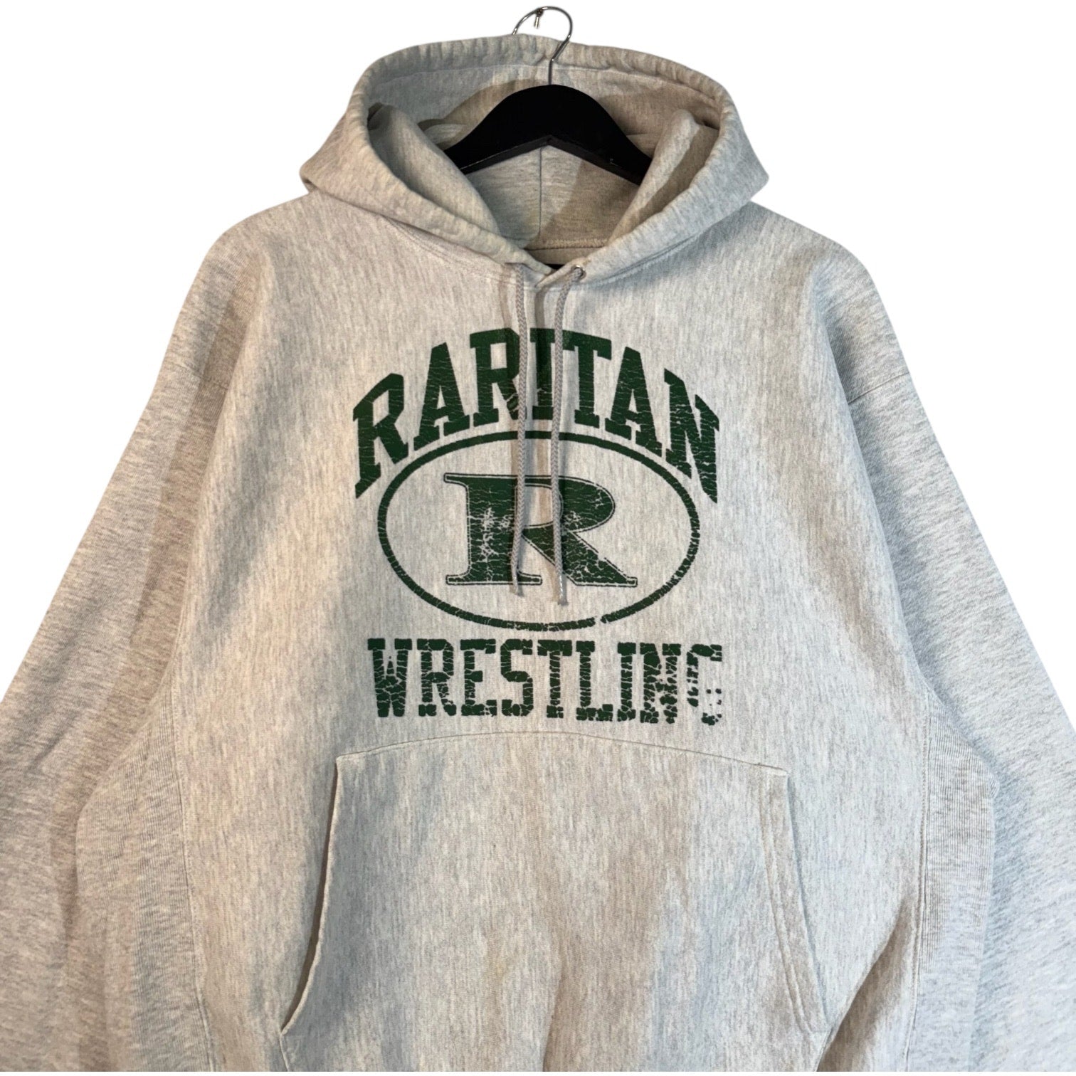 Vintage Champion Reverse Weave Raritan Wrestling Hoodie